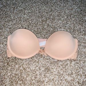 Strapless bra